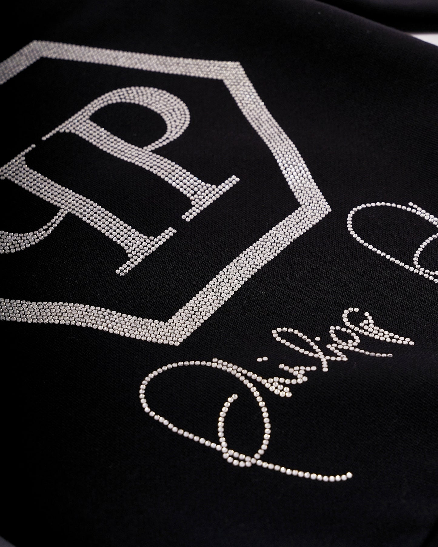 Ropa para niños - sudadera LS Statement negra Philipp Plein