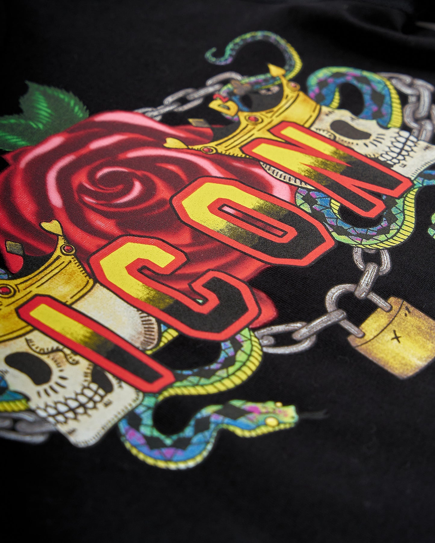 Ropa para niños - camiseta negra manga larga DSQUARED2