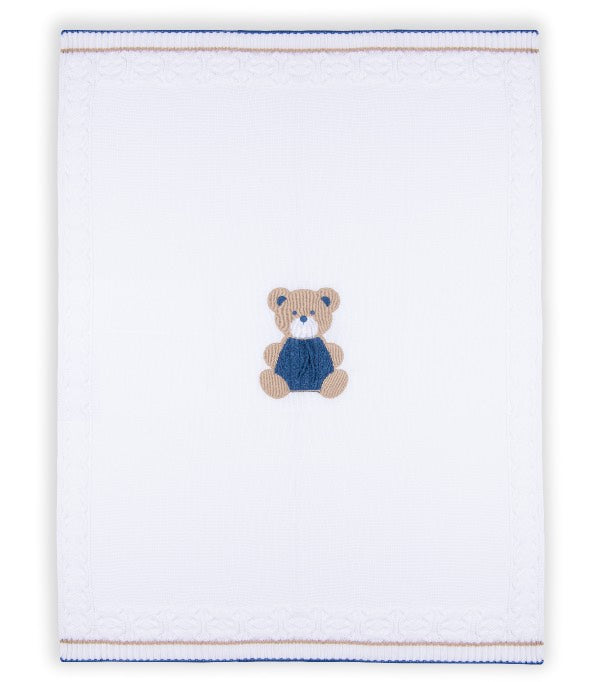 Ropa para niños - blanket niño con oso MARLU