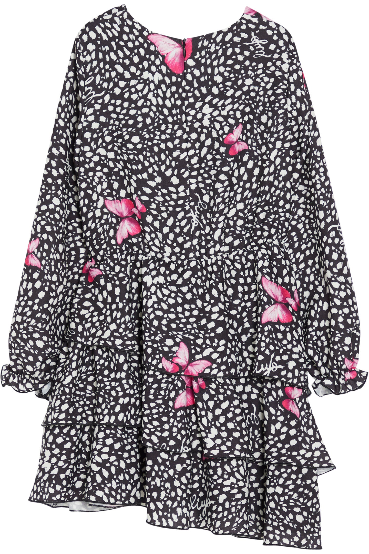 Vestido butterfly con mangas de la marca LIUJO