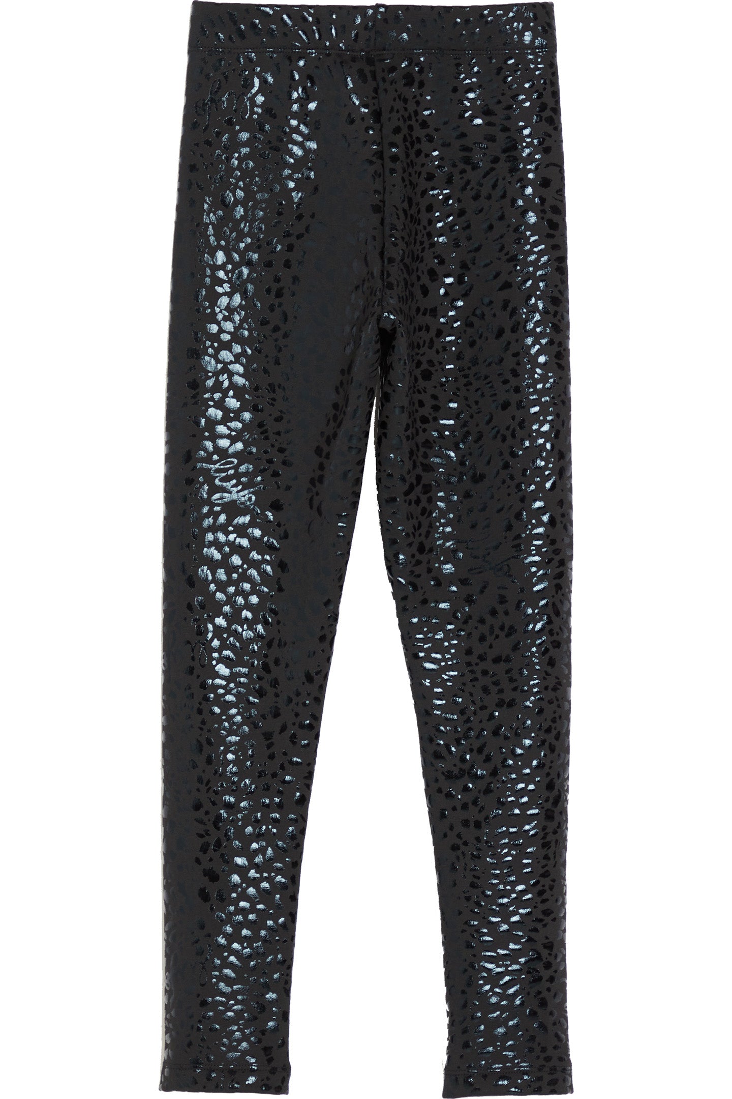 ROPA PARA NIÑAS - LEGGINS Negro brillo LiuJO