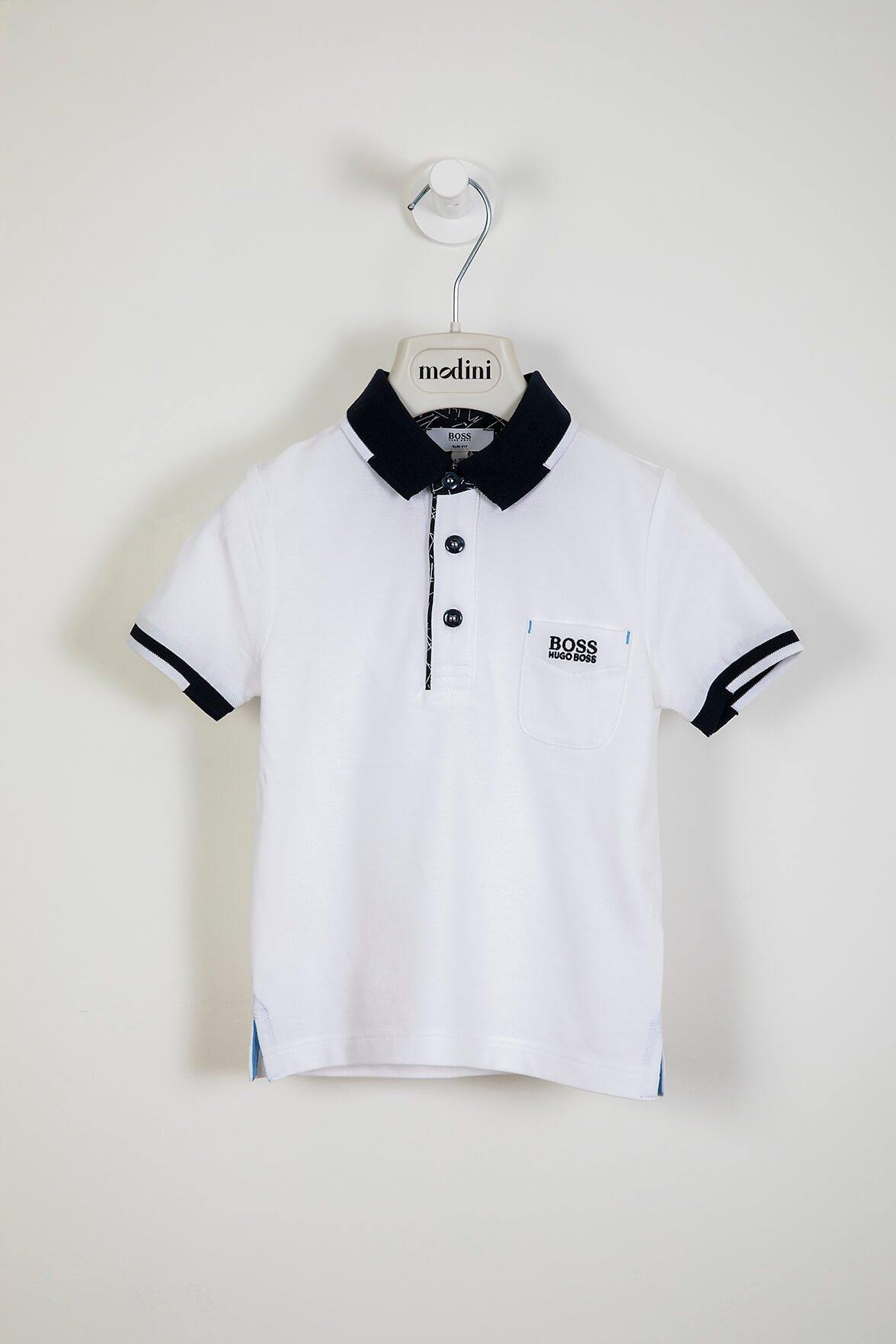 ROPA PARA NIÑOS - POLO CAMISETA HUGO BOSS MANGA CORTA - Modini Shop