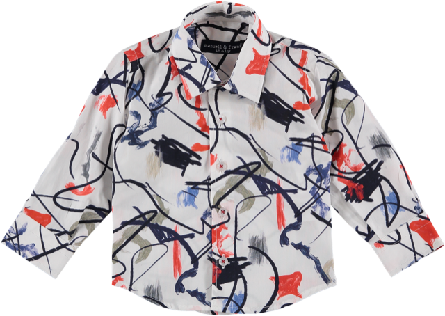 ROPA PARA NIÑOS - CAMISA MULTICOLOR - Modini Shop