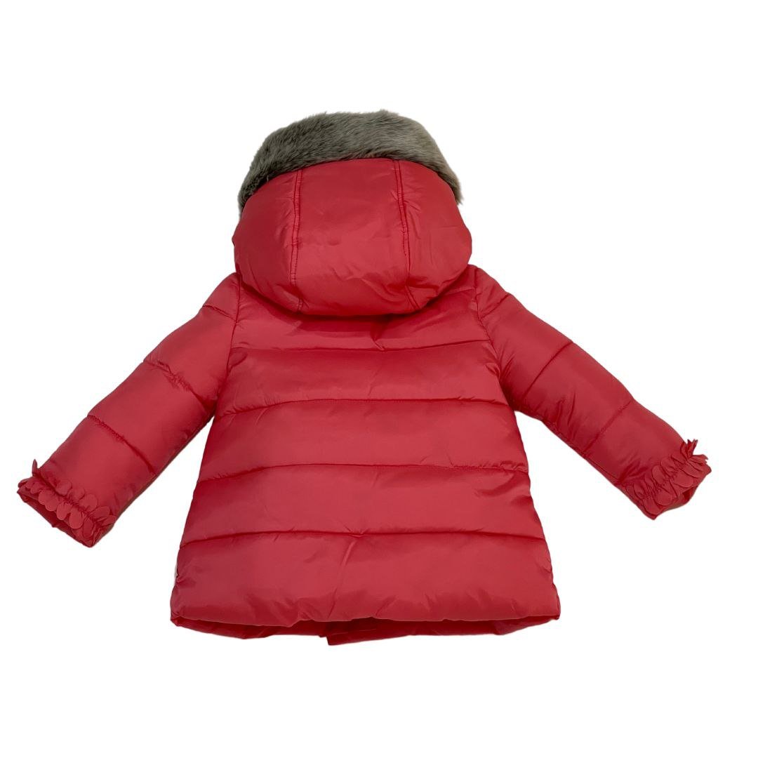 GIRL'S POLYESTER PINK WINTER JACKET LILI GAUFRETTE