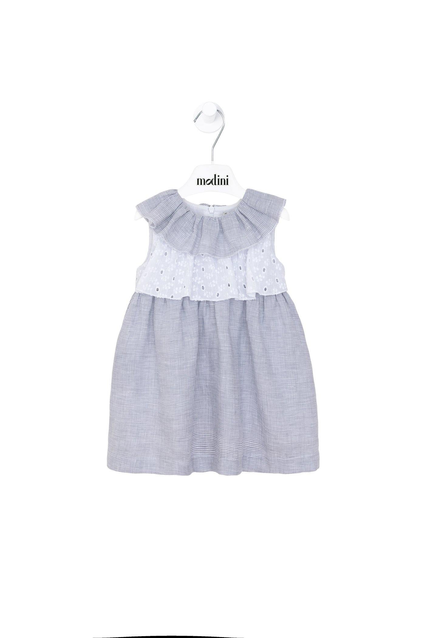 ROPA PARA NIÑOS - VESTIDO GRIS - Modini Shop