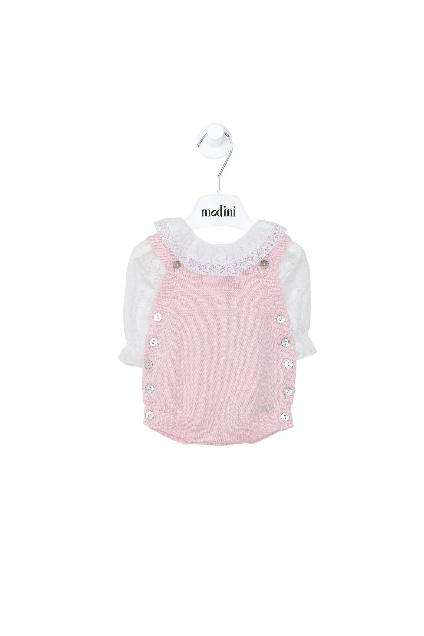 ROPA PARA NIÑOS - PETO ROSA VALLE PAN CON CHOCOLATE - Modini Shop