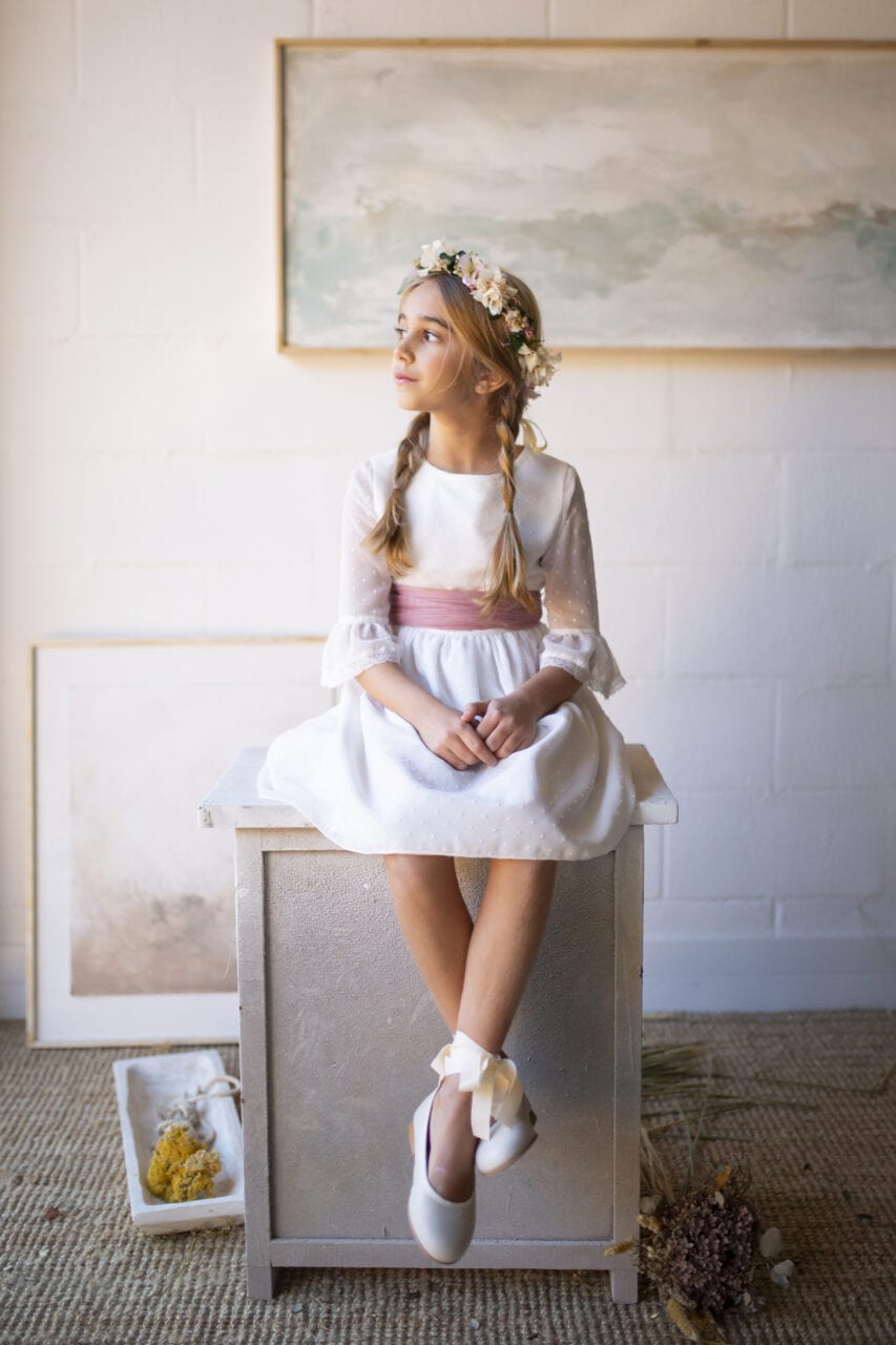 Gretel ceremony dress for girls Coordinanos