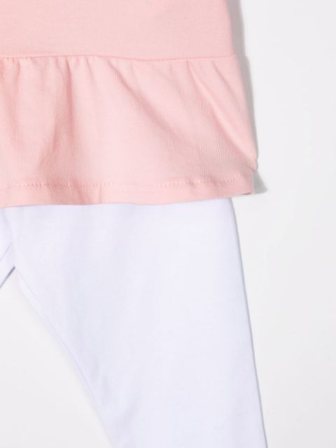 Children's clothing - set for girls with bear and MOSCHINO logo