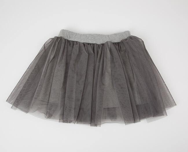 ROPA PARA NIÑAS - FALDA TULL GRIS DE MAGIL - Modini Shop
