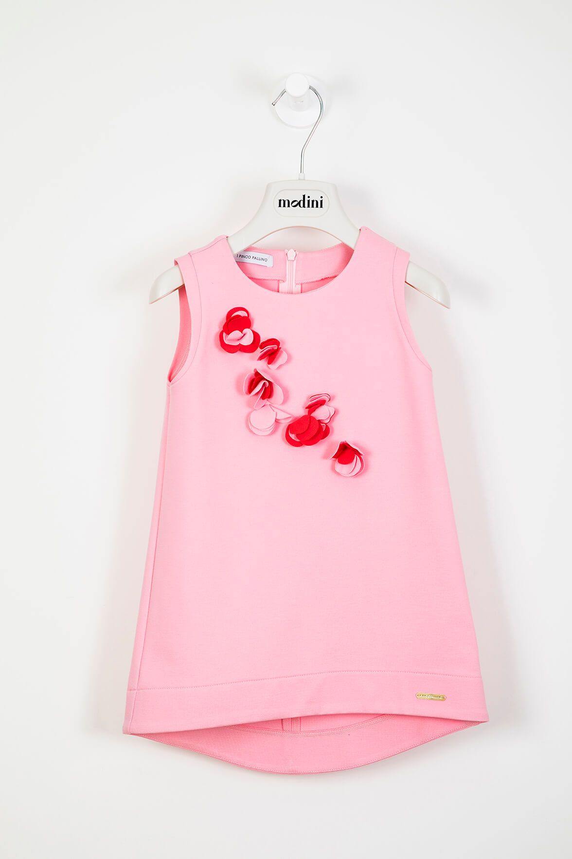 ROPA PARA NIÑOS - VESTIDO ROSA I PINCO PALLINO - Modini Shop