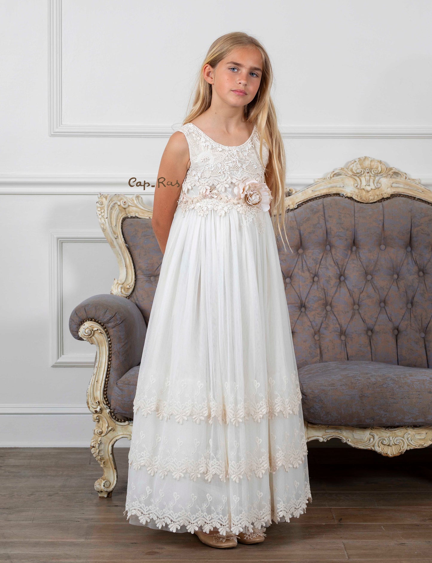 VESTIDO COMUNION PRISCILLA - Modini Shop