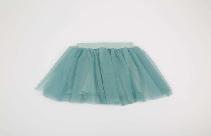 ROPA PARA NIÑAS - FALDA TULL VERDE DE MAGIL - Modini Shop