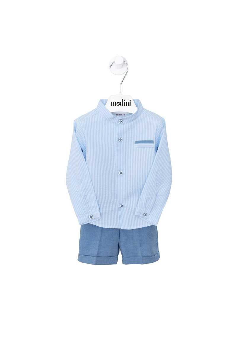 Traje completo con americana azul claro para el niño NOVA DRIMA – Modini  Shop