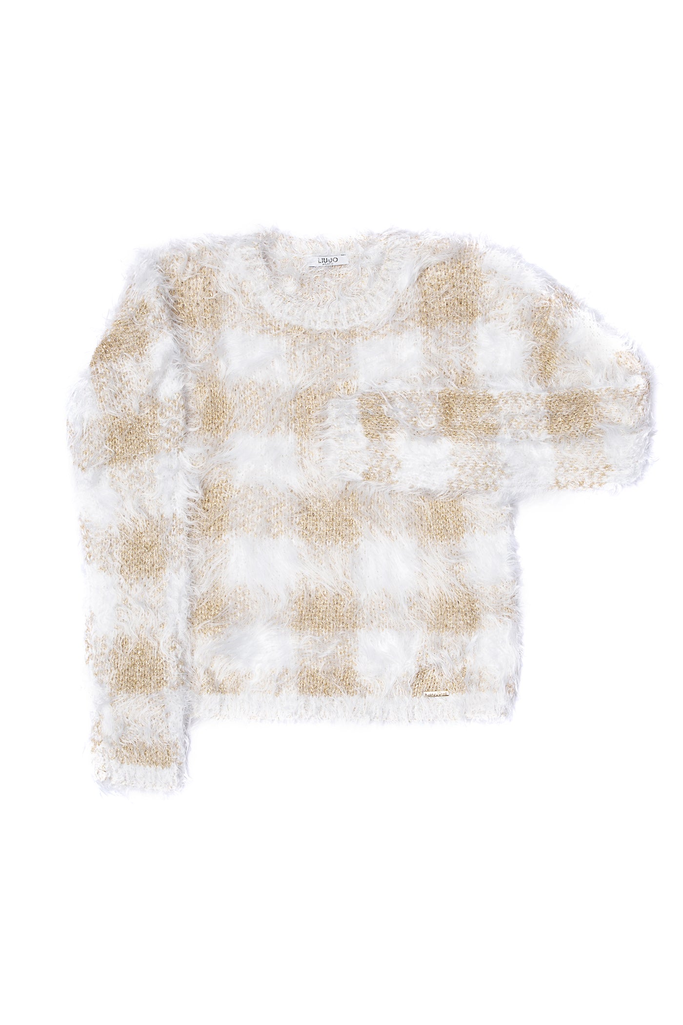 ROPA PARA NIÑAS - JERSEY ORO/BLANCO