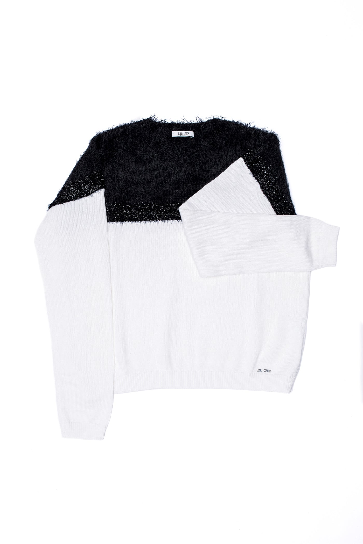 ROPA PARA NIÑAS - JERSEY BLANCO/NEGRO