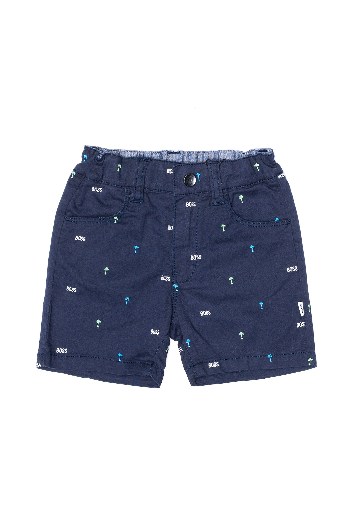 ROPA PARA NIÑOS - BERMUDAS NIÑO AZUL MARINO