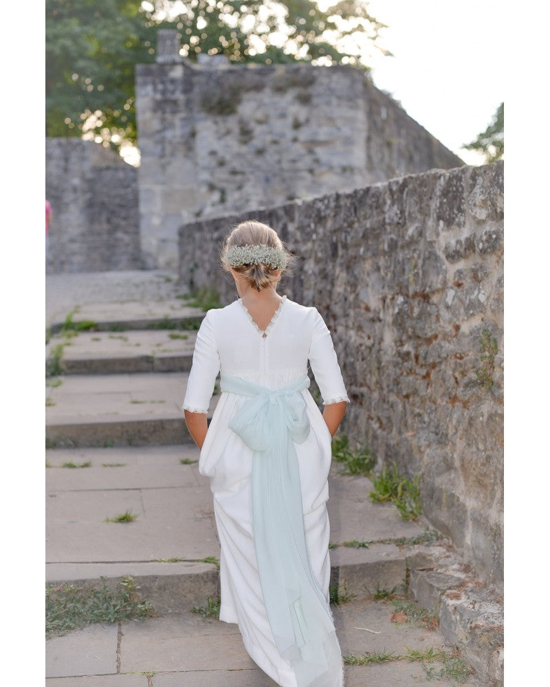 Vestido de comunión INES de la marca PETRITAS (lazada no incluida)