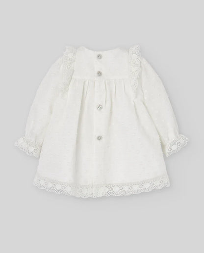 Vestido con bragita PAZ OI 26-27 para niña de la marca Paz Rodriguez