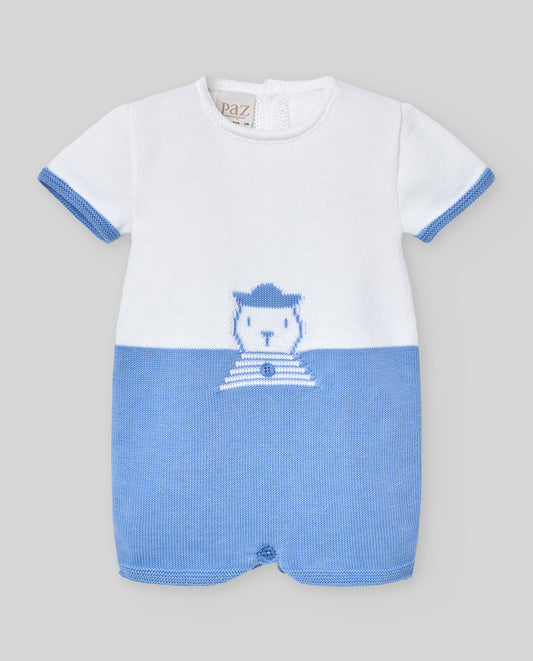 Pelele corto punto niño "DORNA" de Paz Rodriguez