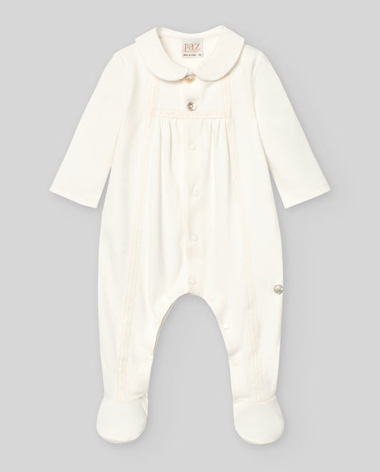 Conjunto de algodón blanco unisex PAZ RODRIGUEZ