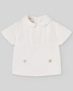 Set de blusa y pantalón corto "NECTAR" de Paz Rodriguez para niño