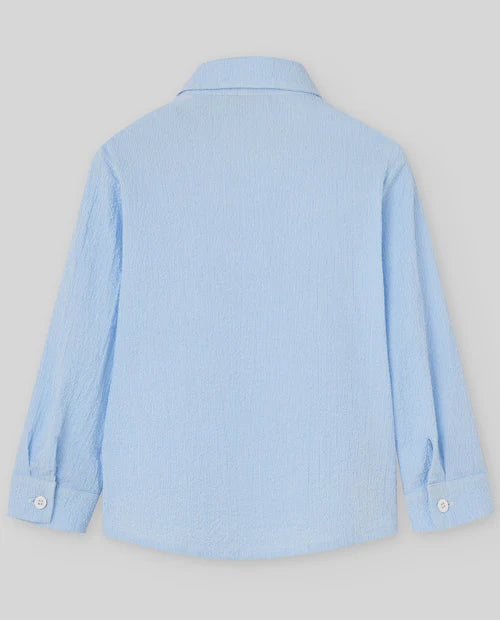 Set de camisa y pantalón corto "CANDY" de Paz Rodriguez para niño