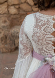 Vestido de comunión el modelo CLOE de la marca Manuela (corona de flores y rosario incluidos)