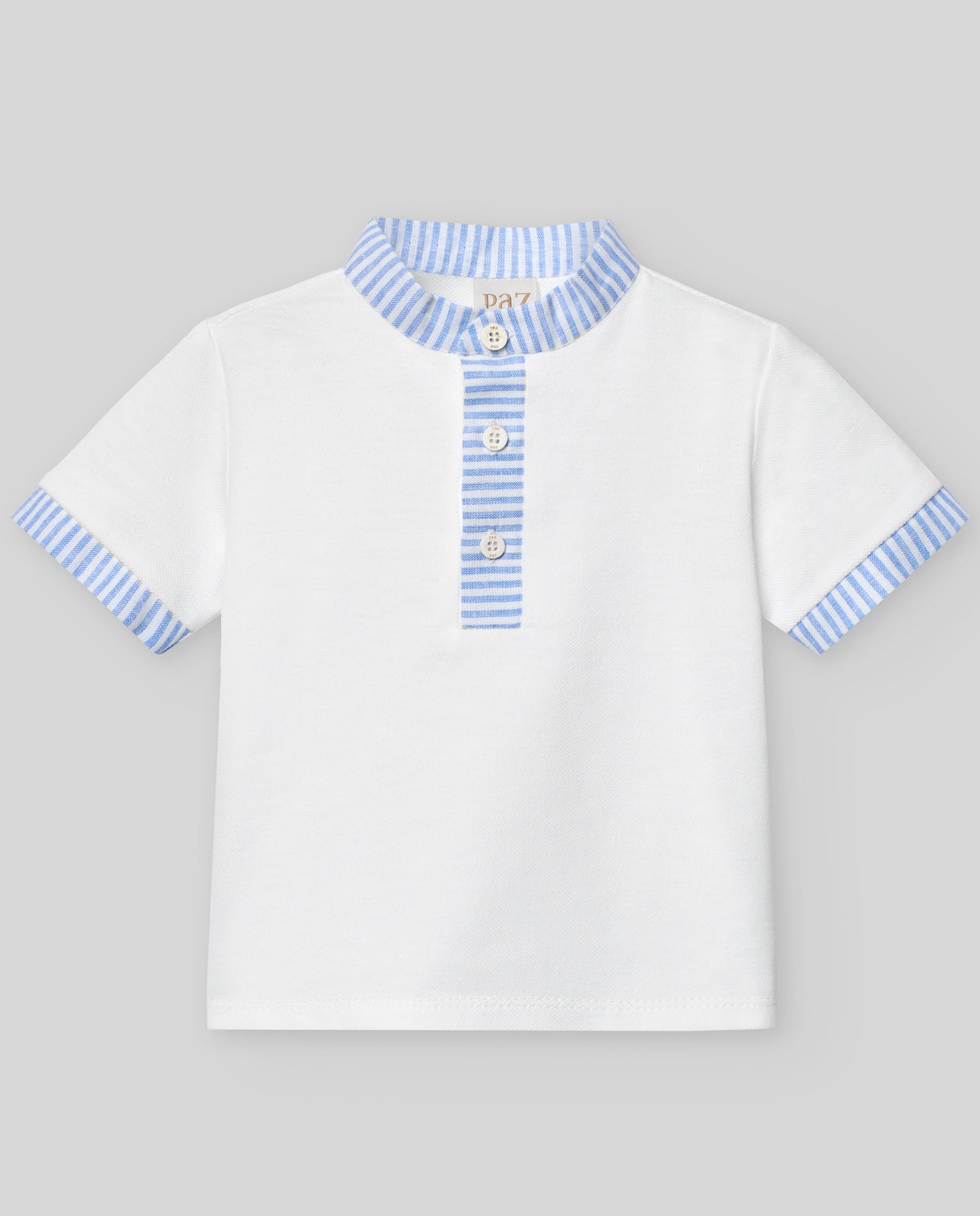 Set de camisa y pantalón corto "DORNA" de Paz Rodriguez para niño