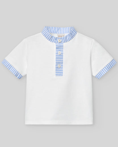 Set de camisa y pantalón corto "DORNA" de Paz Rodriguez para niño