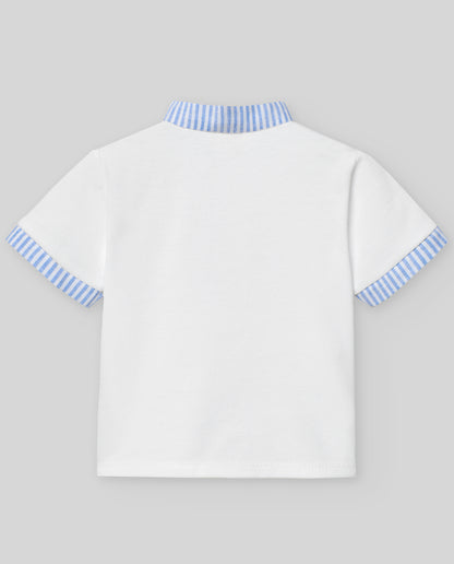 Set de camisa y pantalón corto "DORNA" de Paz Rodriguez para niño