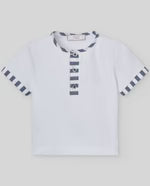 Set de camiseta y pantalón corto "ESLORA" de Paz Rodriguez para niño