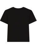 Camiseta negra CONTINUATIVO con logo Dolce & Gabbana