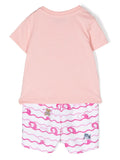 Childrenswear - Teddy Bear motif T-shirt and shorts set MOSCHINO