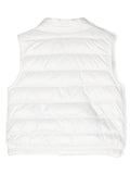 White NEW AMAURY  padded vest without hood and logo MONCLER