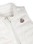 White NEW AMAURY  padded vest without hood and logo MONCLER