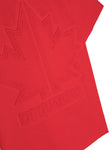 Camiseta roja con motivo gráfico DSQUARED2