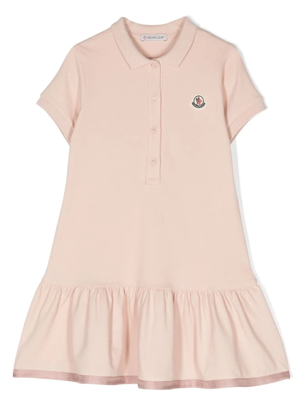Vestido polo rosa MONCLER para niña