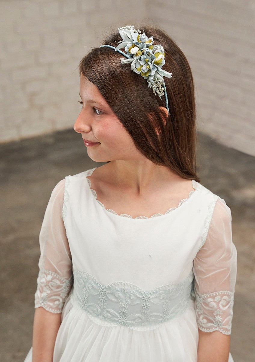 Vestido de comunión 637026MD de la marca AMAYA