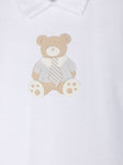Short sleeve bodysuit with bear applique for baby boy 24029 Story Loris