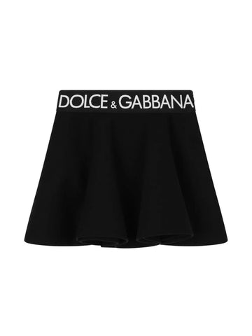 Falda DNA con logo en la cintura Dolce & Gabbana
