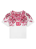 Camiseta con motivo MAIOLICA Dolce & Gabbana