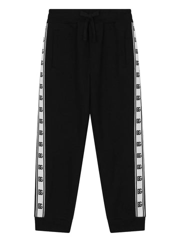 Pantalón de chándal con franjas DNA del logo Dolce & Gabbana