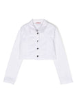 Girls clothing - white jacket by LIUJO
