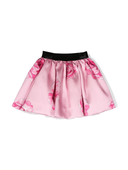 Skirt with rose motif MONNALISA