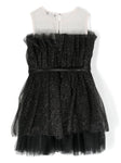 Girls' clothing - sleeveless dress with tulle layers MONNALISA