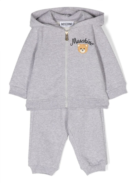 Ropa para niños - set gris con logo MOSCHINO