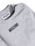 MOSCHINO bib and sweatshirt set