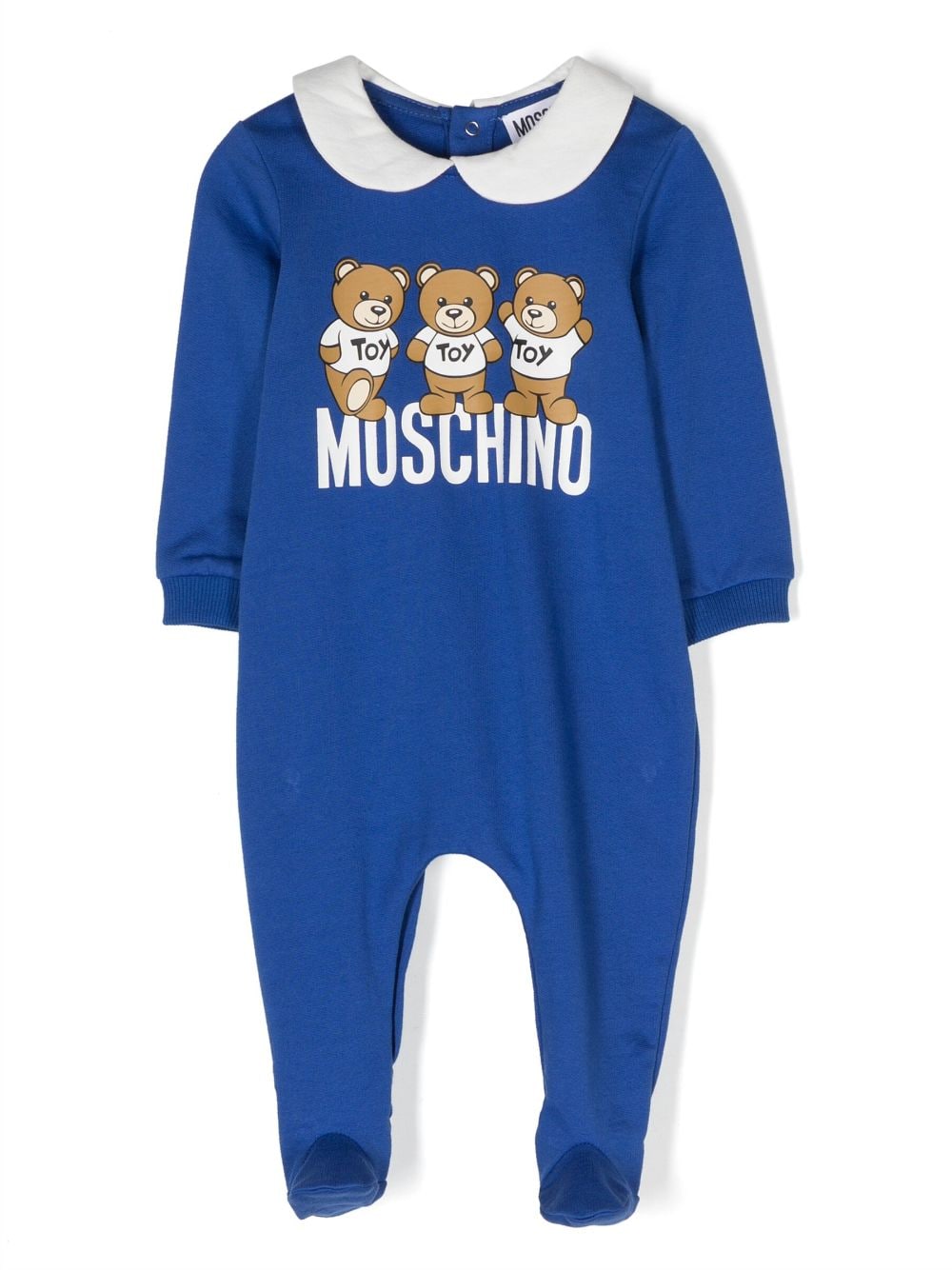 MOSCHINO bib and sweatshirt set