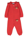 Girls clothes - red set with MOSCHINO logo