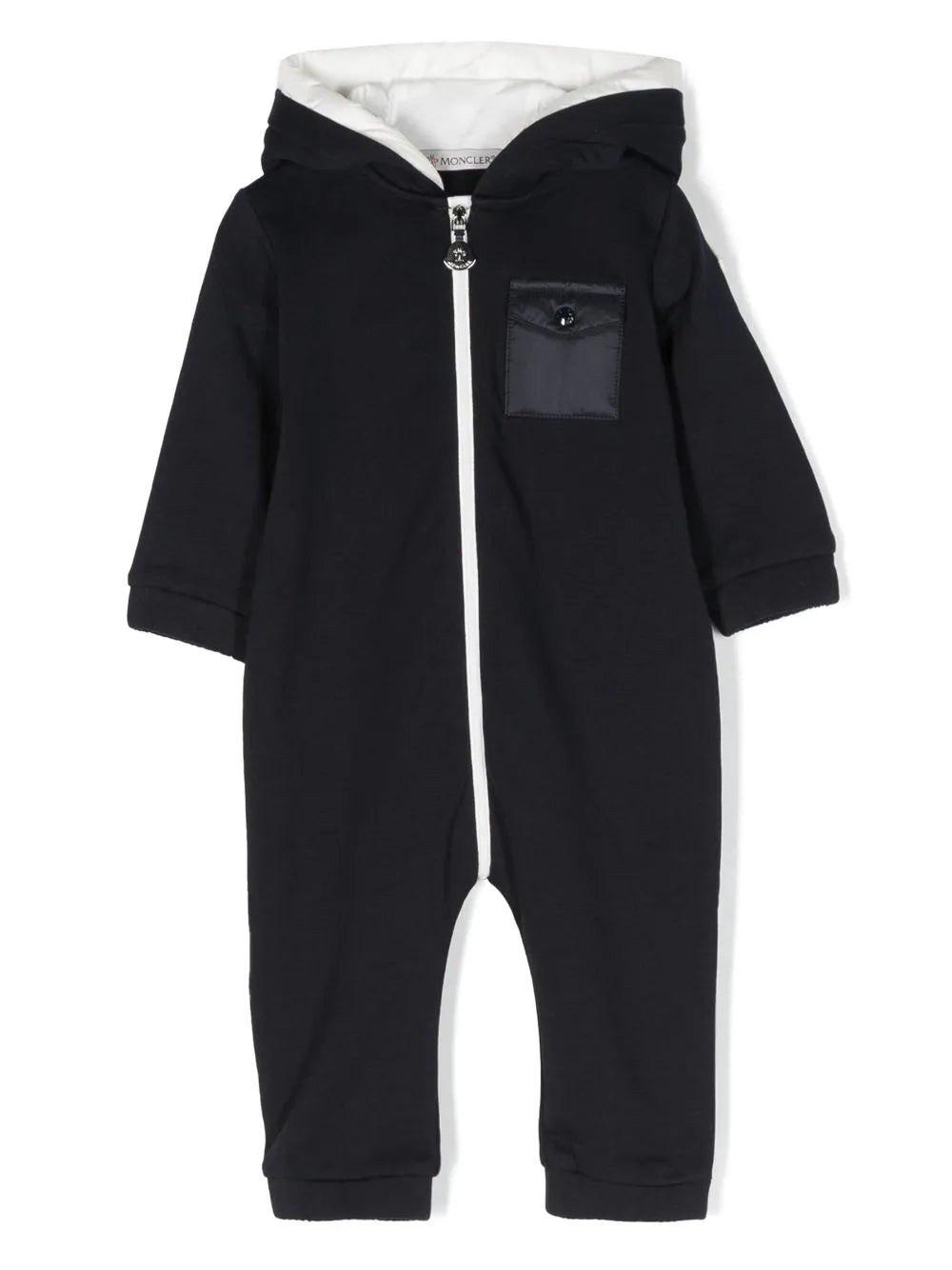 Pelele de algodón con capucha MONCLER para bebé